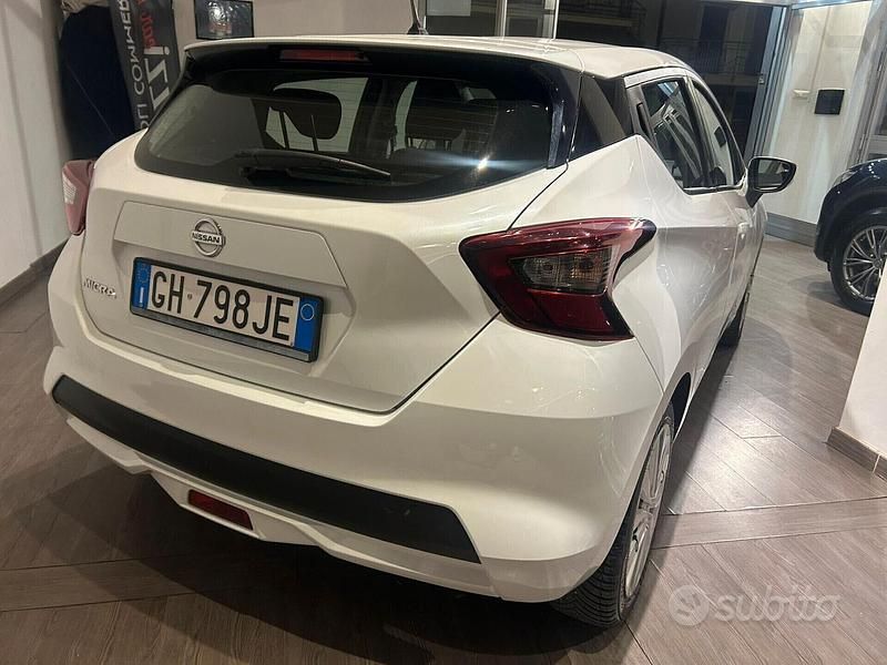 Gebraucht Nissan Micra Visia+ 92 PS (67 kW) 2020 Weiß Kleinwagen