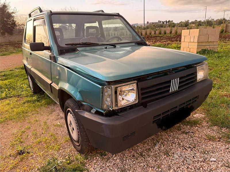 Begagnad Fiat Panda 39 HK (28 kW) 1997 Grön Halvkombi