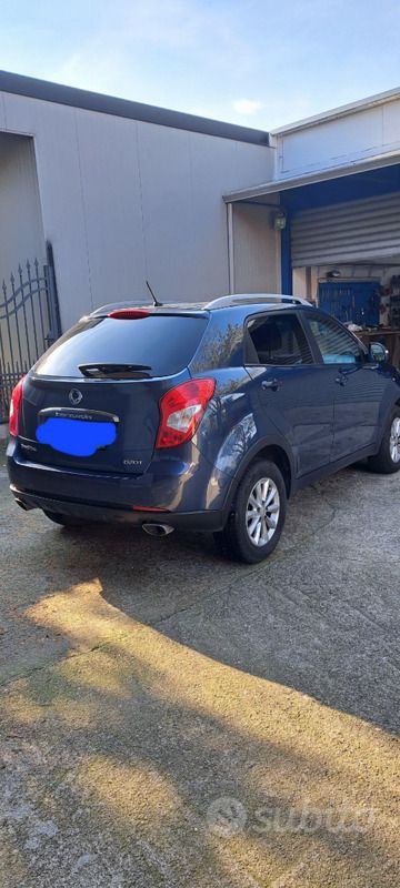Usata Ssangyong (KGM) Korando 149 CV (109 kW) 2014 Blu SUV