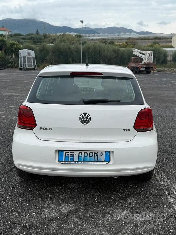 Usata VW Polo Comfortline 75 CV (55 kW) 2014 Bianco Berlina