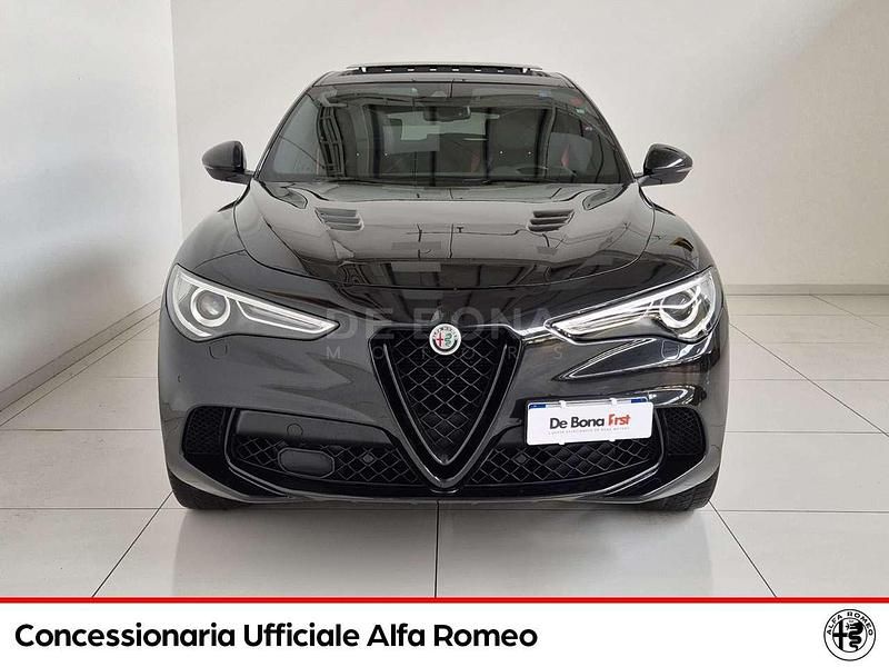 Usata Alfa Romeo Stelvio Quadrifoglio 510 CV (375 kW) 2021 Nero SUV