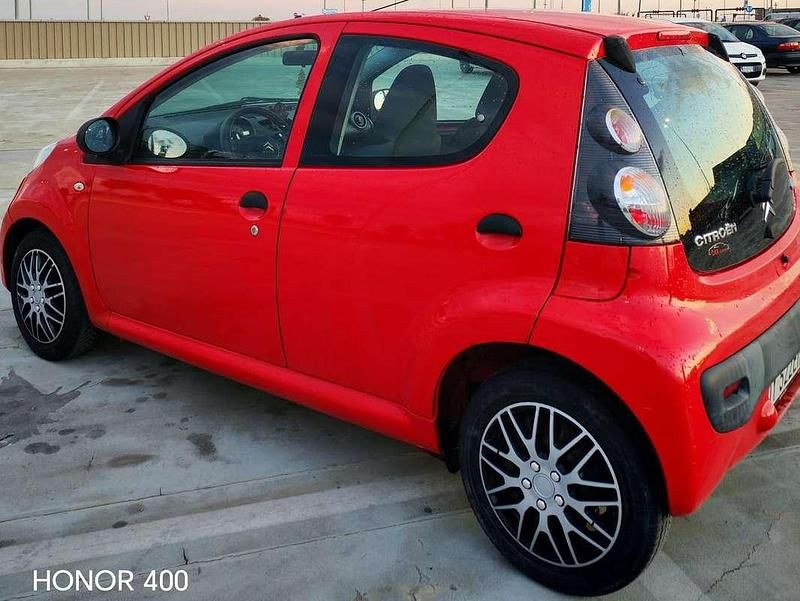 Usata Citroën C1 68 CV (50 kW) 2009 Rosso Utilitaria