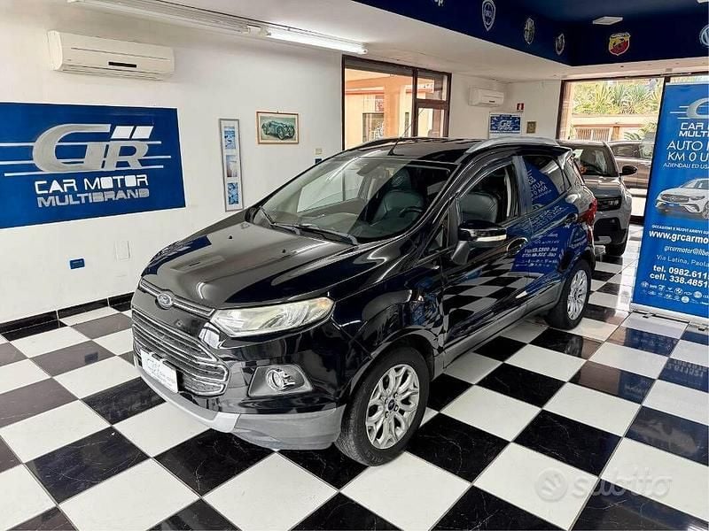 Usata Ford Ecosport Titanium 95 CV (69 kW) 2016 Nero SUV