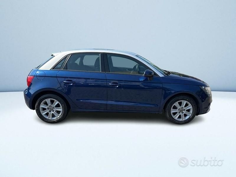 Usata Audi A1 Sportback Attraction 2012 Blu Utilitaria