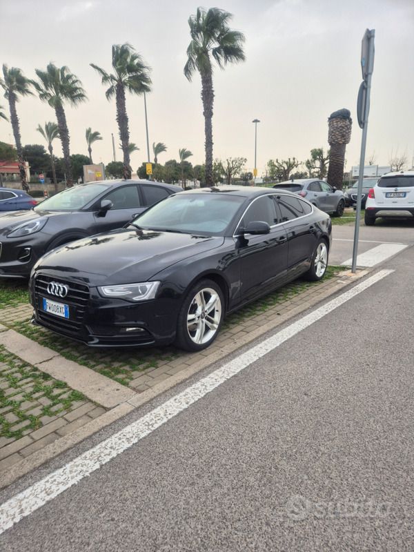 Usata Audi A5 Sportback 177 CV (130 kW) 2013 Nero Utilitaria
