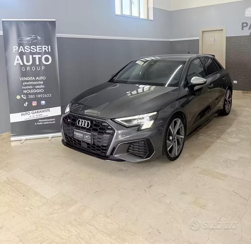 Usata Audi S3 S-Line 310 CV (228 kW) 2022 Nero Berlina