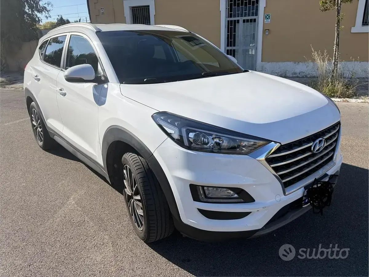 Usata Hyundai Tucson 136 CV (100 kW) 2019 Bianco SUV