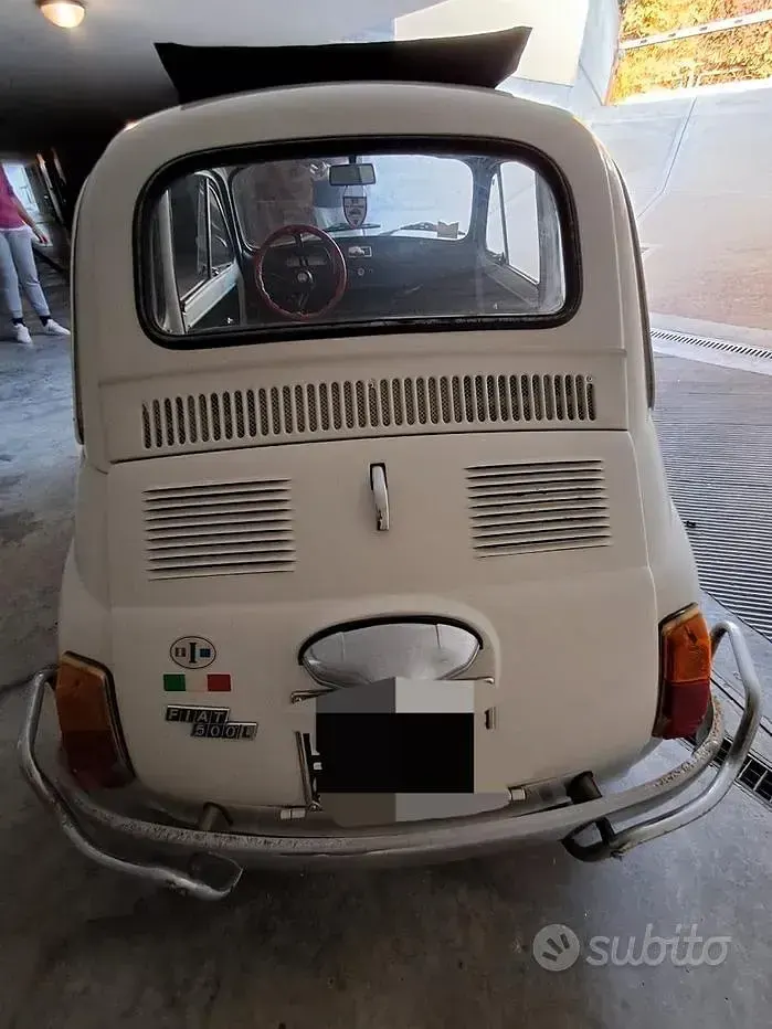 Usata Fiat 500 1970 Bianco Utilitaria