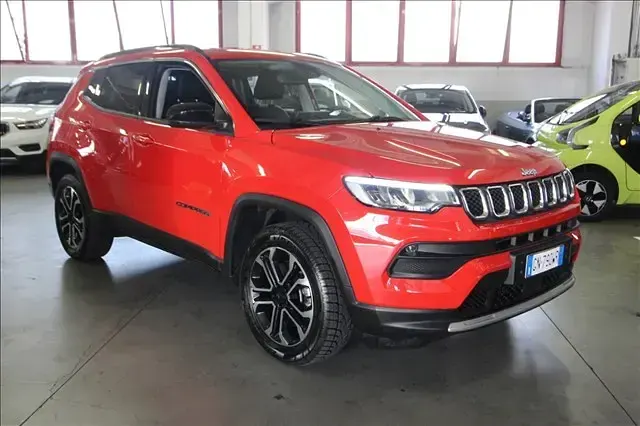 Usata Jeep Compass Limited 190 CV (139 kW) 2023 Rosso SUV