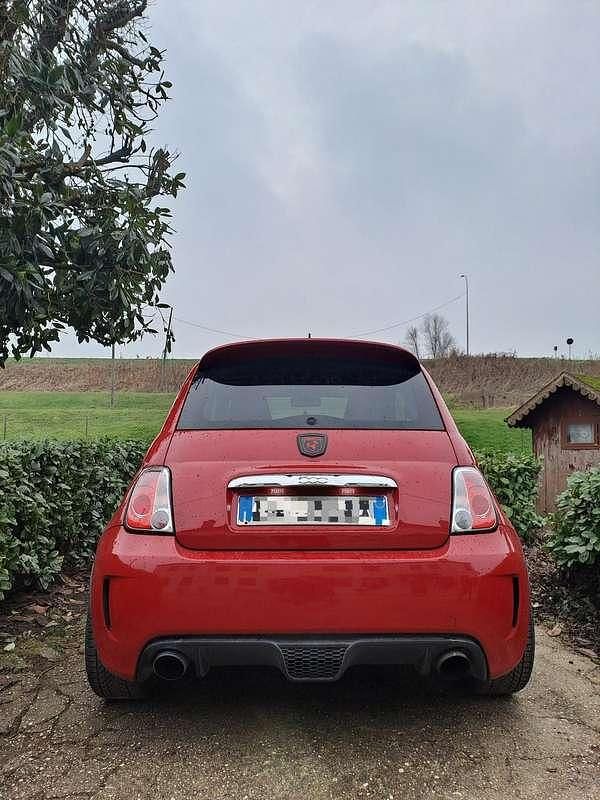 Usata Abarth 500 135 CV (99 kW) 2008 Rosso Utilitaria