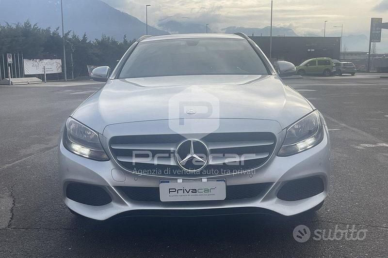 Usata Mercedes C200 Premium Plus 135 CV (99 kW) 2015 Grigio Station wagon