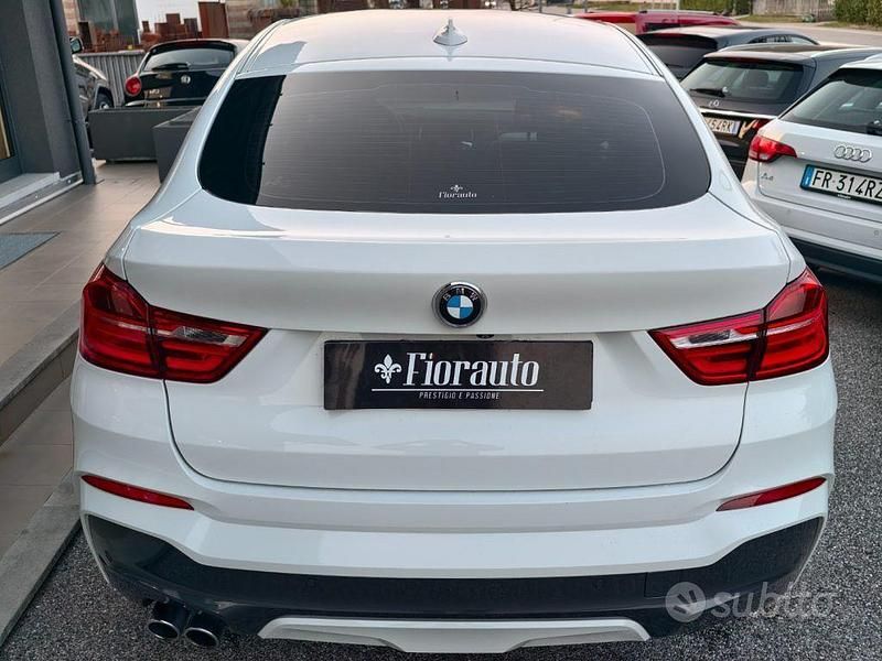 Usata BMW X4 M Sport 249 CV (183 kW) 2017 Bianco SUV