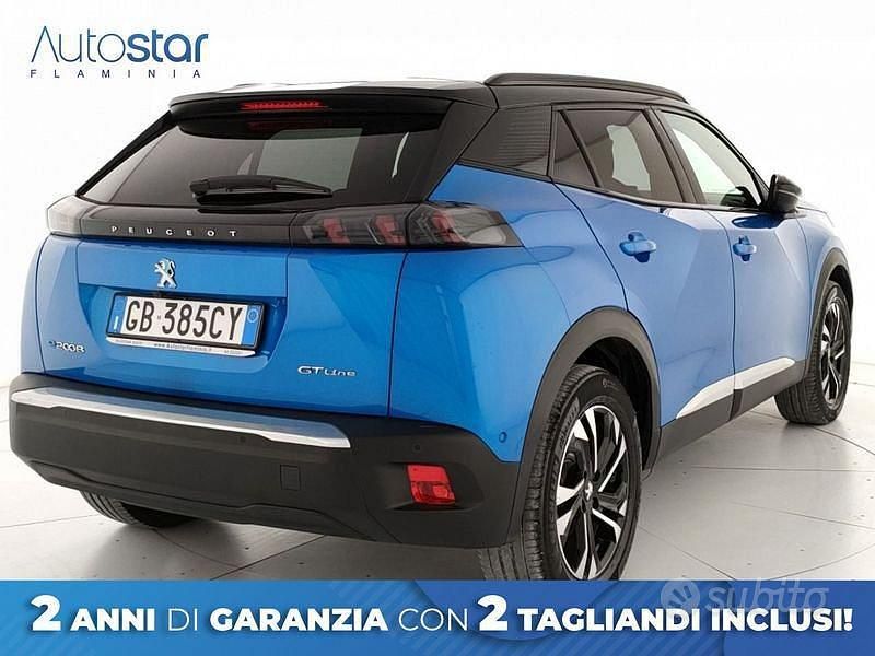 Usata Peugeot e-2008 GT-line 100 kW (136 CV) 2020 Blu SUV