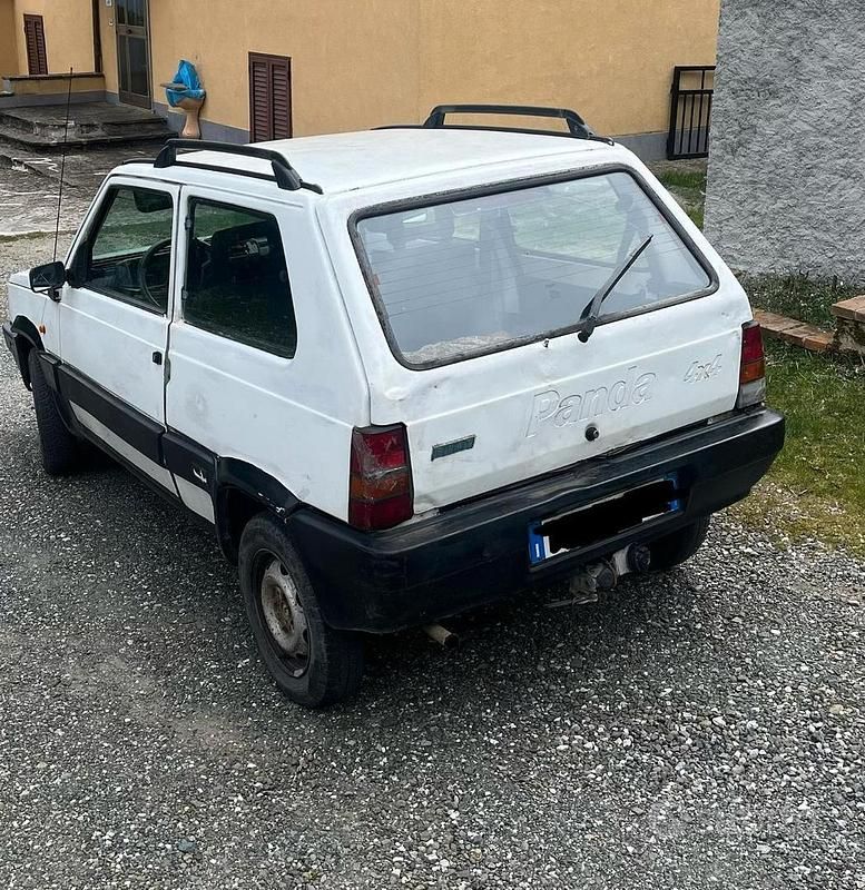 Usata Fiat Panda 4x4 54 CV (39 kW) 2002 Bianco Utilitaria