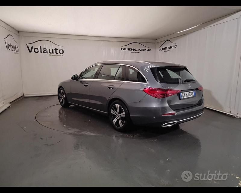 Usata Mercedes C200 Advanced 163 CV (119 kW) 2025 Grigio Station wagon