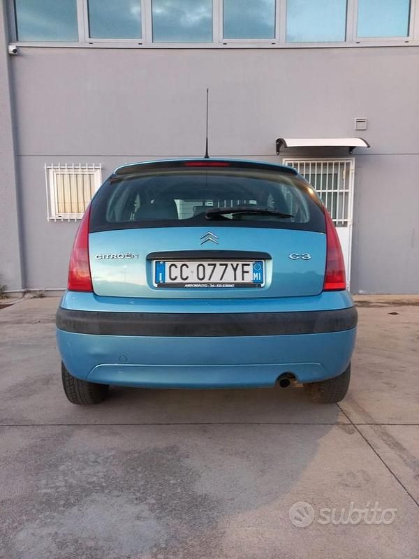Usata Citroën C3 73 CV (53 kW) 2002 Blu Utilitaria