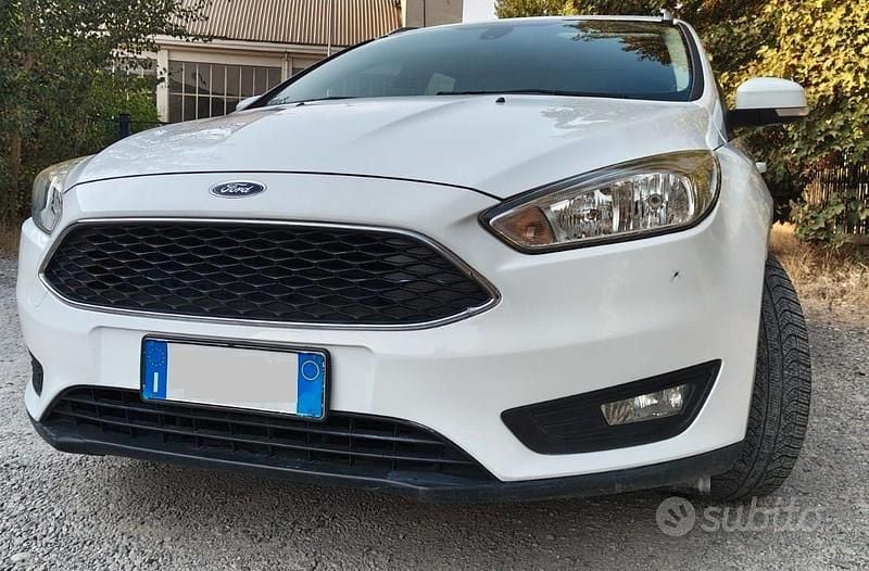Bianco Usata 2016 Ford Focus Station wagon | 7550 € (Buon prezzo) - Immagine 1/4
