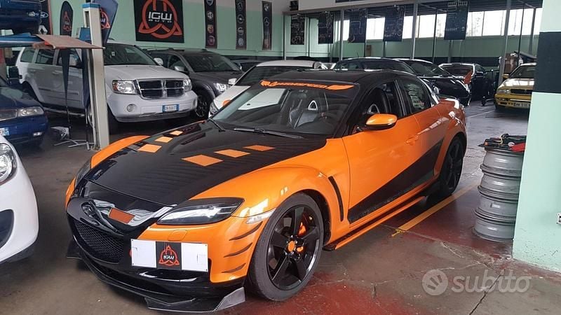 Arancione Usata 2006 Mazda RX8 Due volumi | 18.500 € (Buon prezzo) - Immagine 1/4