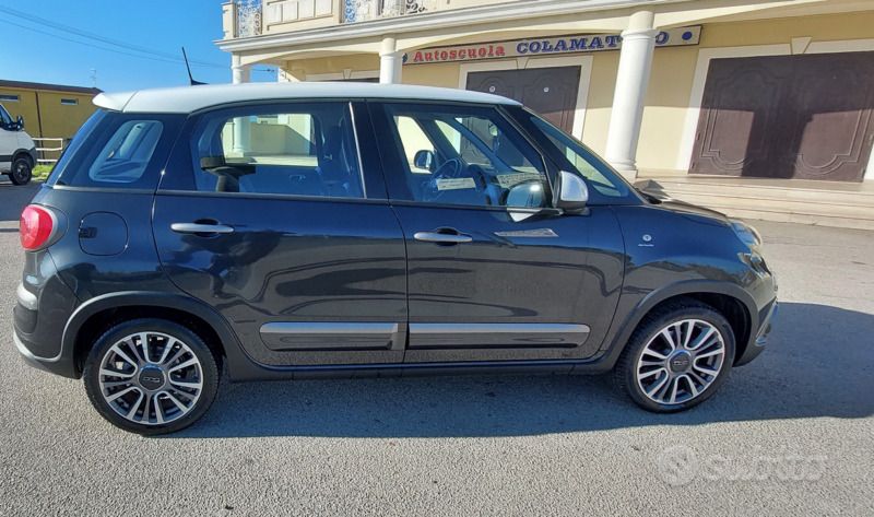 Usata Fiat 500L 95 CV (69 kW) 2017 Grigio Monovolume
