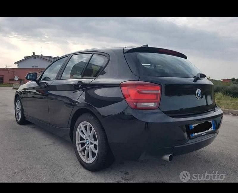 Usata BMW 116 2015 Nero Utilitaria