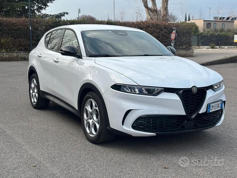 Usata Alfa Romeo Tonale Sprint 131 CV (96 kW) 2022 Bianco SUV