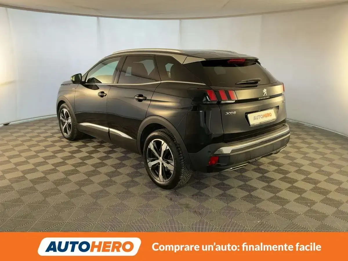 Usata Peugeot 3008 GT-line 131 CV (96 kW) 2018 Nero SUV