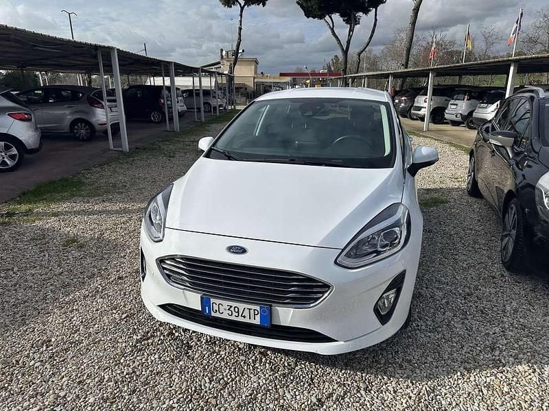 Usata Ford Fiesta Titanium S 125 CV (91 kW) 2020 Bianco Berlina
