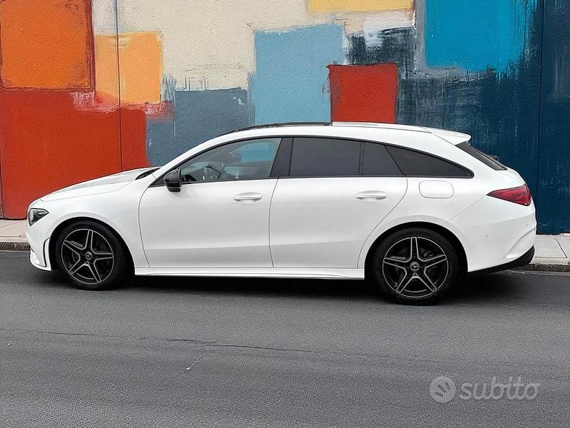 Usata Mercedes CLA200 Shooting Brake Premium 150 CV (110 kW) 2023 Bianco Station wagon