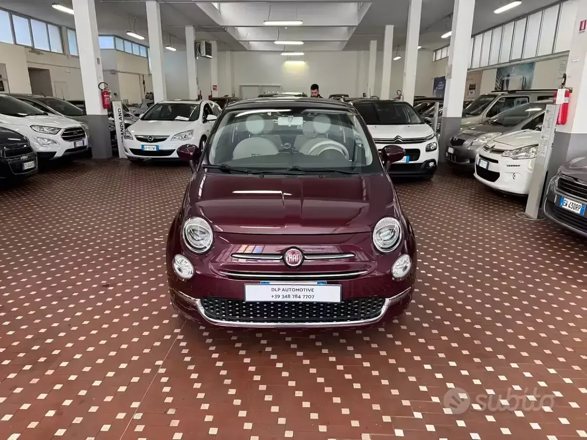 Begagnad Fiat 500 Riva 69 HK (50 kW) 2017 Röd Sedan