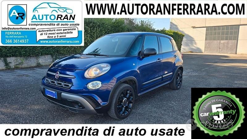 Usata Fiat 500L Cross 95 CV (69 kW) 2019 Blu Monovolume