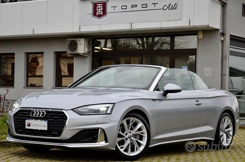 Usata Audi A5 Advanced Plus 190 CV (139 kW) 2020 Grigio Coupé
