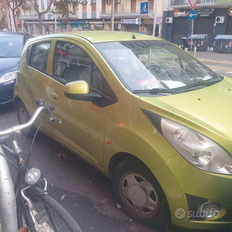 Usata Chevrolet Spark 2011 Verde Utilitaria