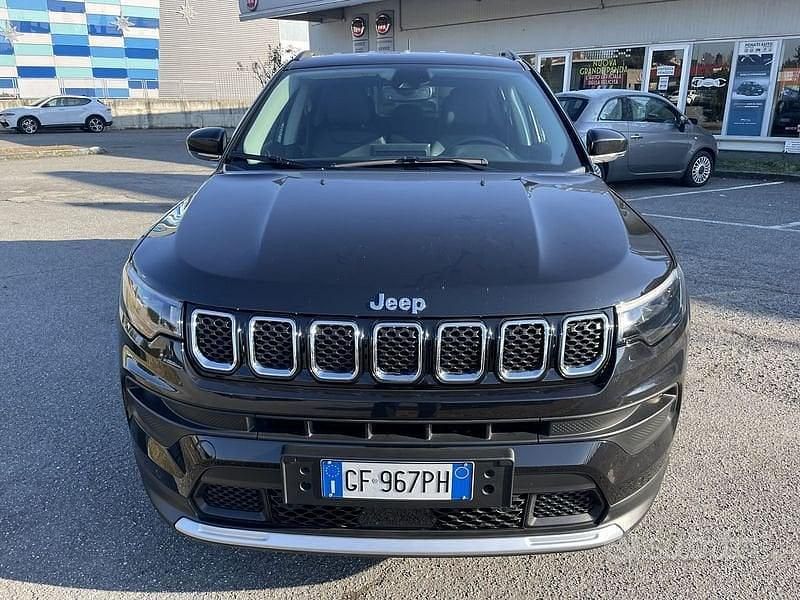 Usata Jeep Compass Limited 150 CV (110 kW) 2021 Nero SUV