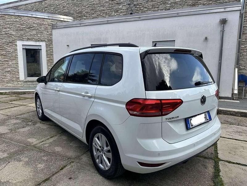 Usata VW Touran 158 CV (116 kW) 2019 Bianco Monovolume