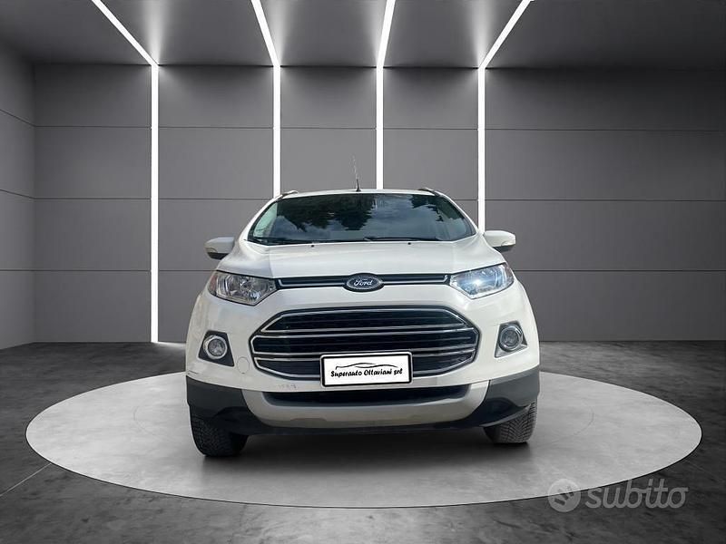Usata Ford Ecosport Titanium 95 CV (69 kW) 2017 Bianco SUV