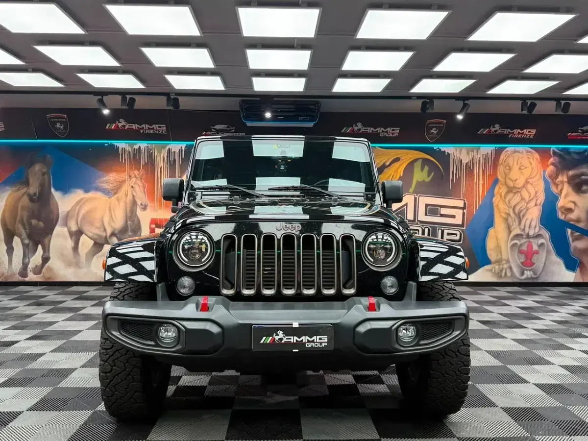 Usata Jeep Wrangler Unlimited 200 CV (147 kW) 2018 Nero SUV