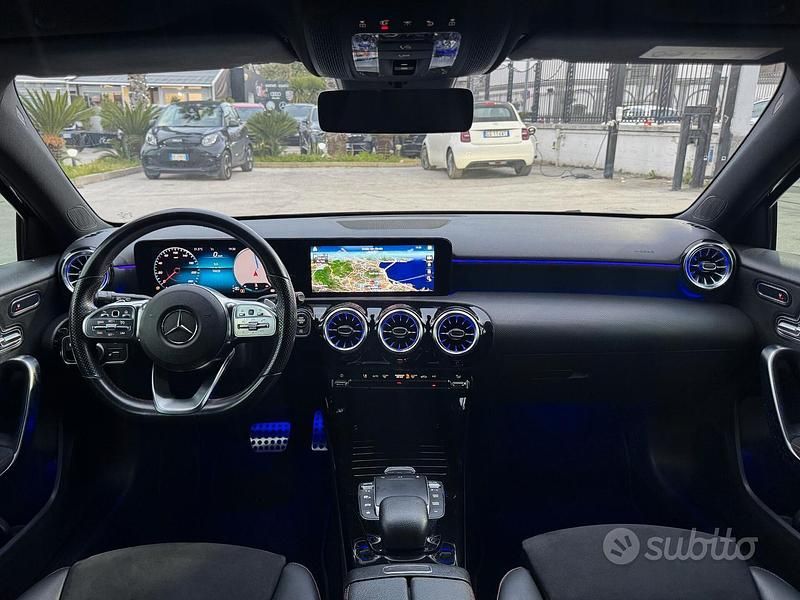 Usata Mercedes A180 Premium 116 CV (85 kW) 2021 Nero Berlina