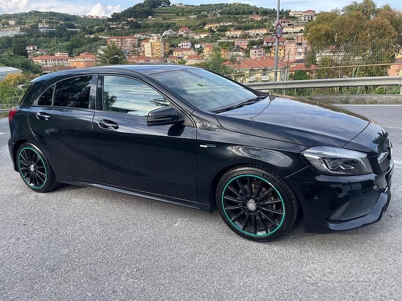 Usata Mercedes A200 AMG 136 CV (100 kW) 2016 Nero Berlina