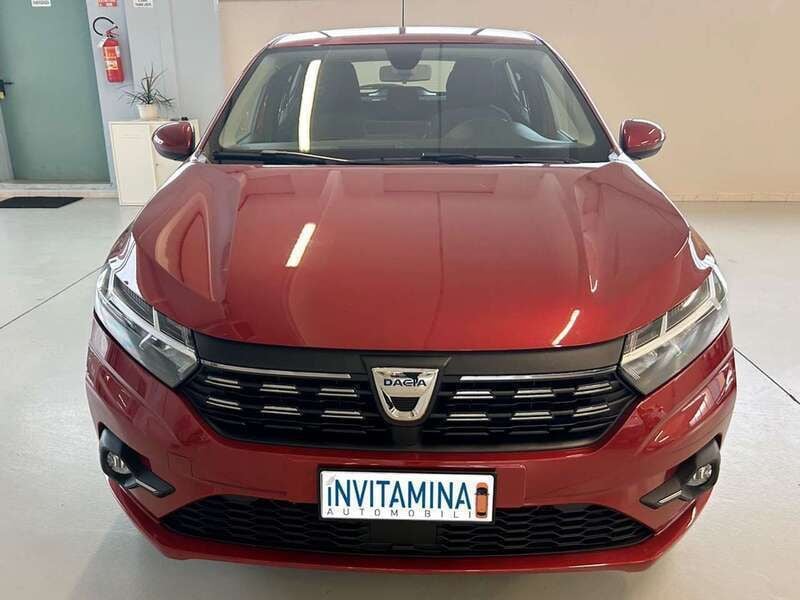 Usata Dacia Sandero Comfort 101 CV (74 kW) 2022 Rosso Utilitaria