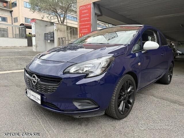 Usata Opel Corsa 90 CV (66 kW) 2016 Blu Berlina