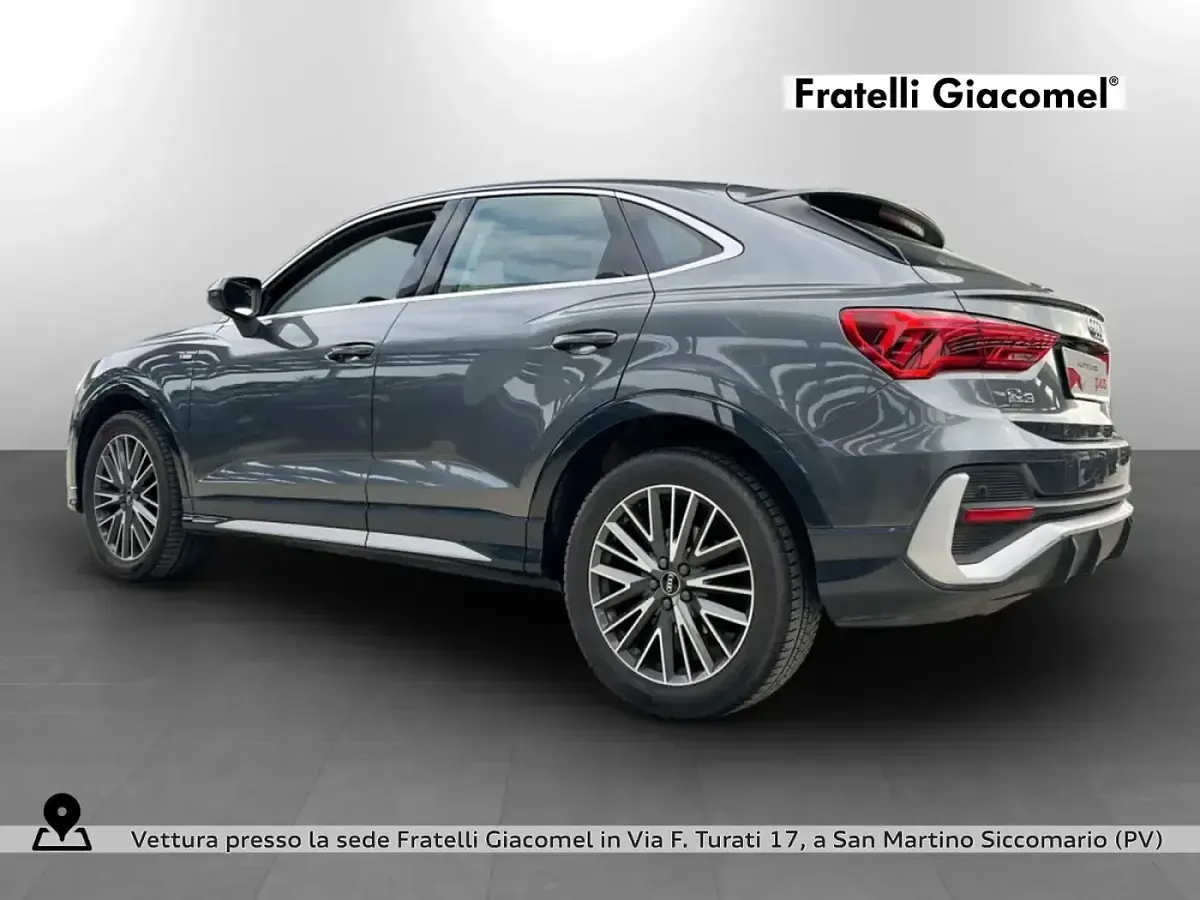 Usata Audi Q3 Sportback S-Line 150 CV (110 kW) 2022 6y grigio daytona perlato SUV