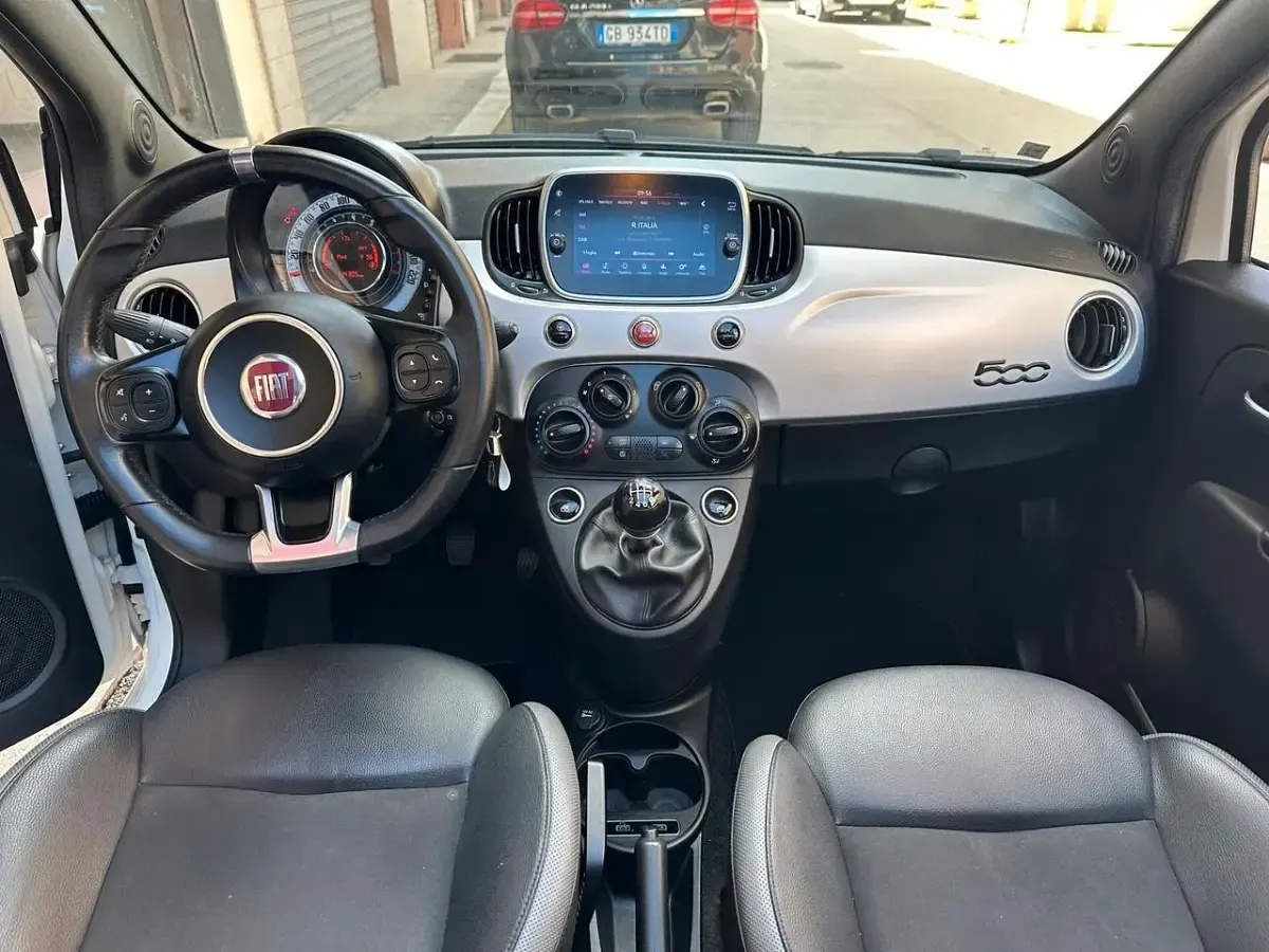 Usata Fiat 500C Connect 69 CV (50 kW) 2021 Bianco Cabrio
