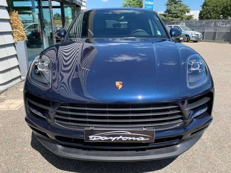 Blu scuro met Usata 2019 Porsche Macan SUV | 44.900 € - Immagine 1/4