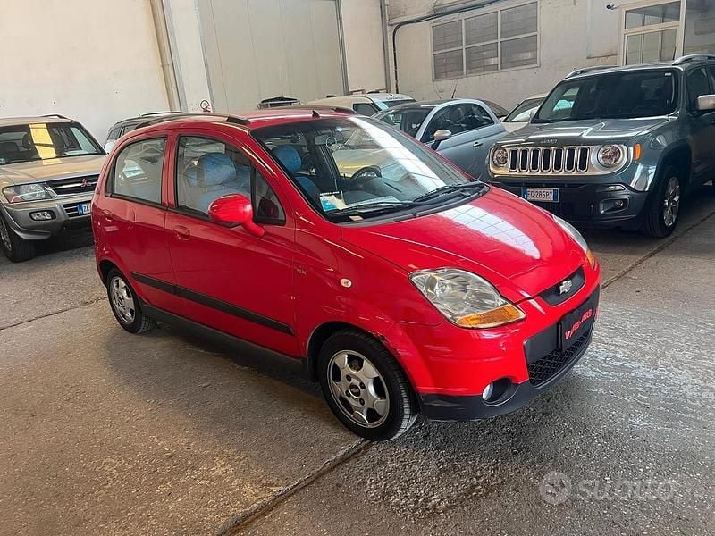 Usata Chevrolet Matiz 51 CV (37 kW) 2008 Rosso Utilitaria