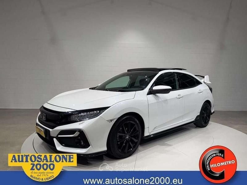 Usata Honda Civic Sport Plus 182 CV (133 kW) 2021 Bianco Berlina