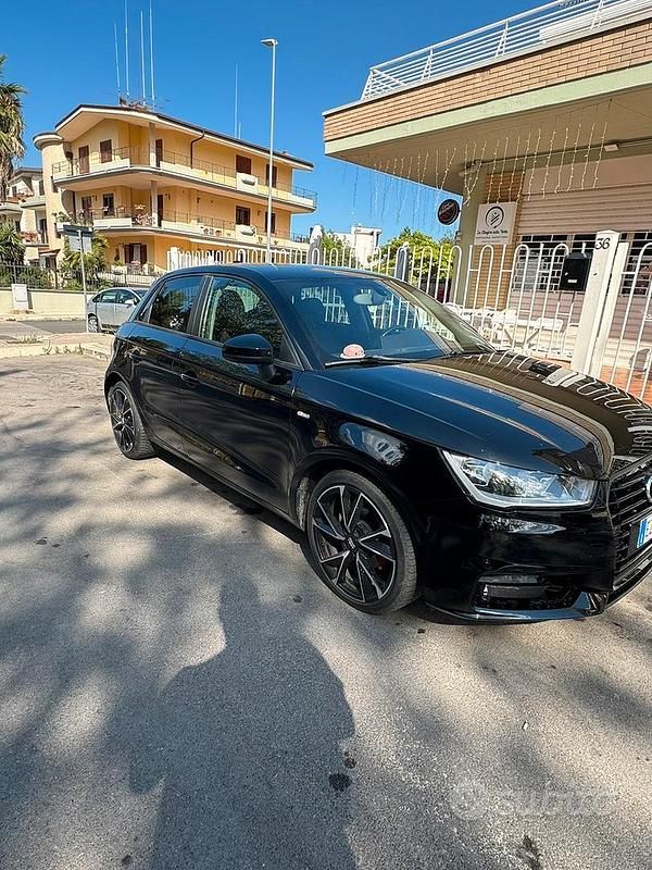 Usata Audi A1 90 CV (66 kW) 2015 Nero Utilitaria