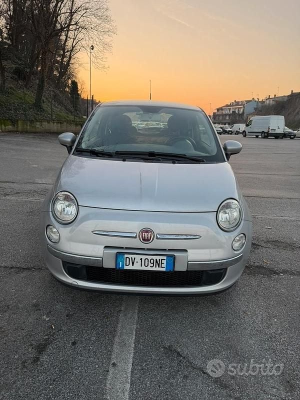 Usata Fiat 500 69 CV (50 kW) 2009 Grigio Cabrio
