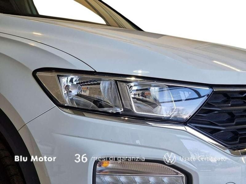 Usata VW T-Roc Style 116 CV (85 kW) 2019 Pure white nero SUV