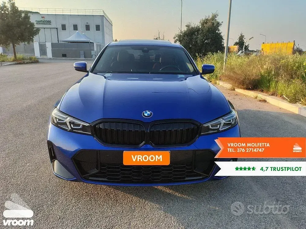 Usata BMW 320 M Sport 190 CV (139 kW) 2023 Blu Berlina