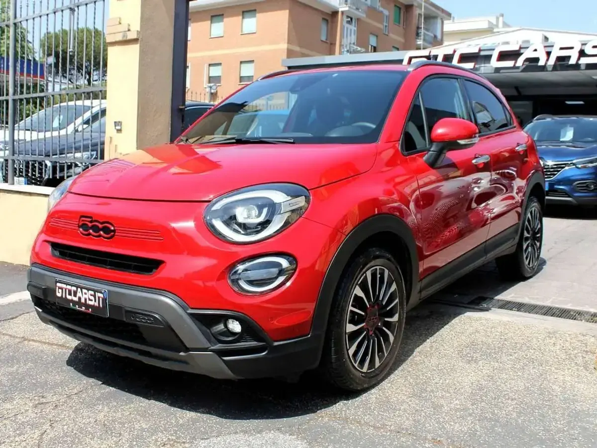 Usata Fiat 500X Red 131 CV (96 kW) 2022 Rosso SUV